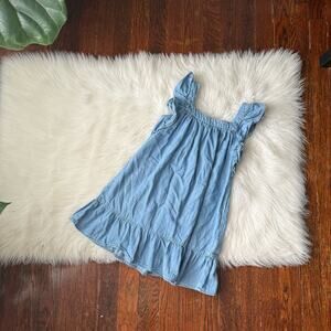 GAP Girls Chambray Dress Size 5